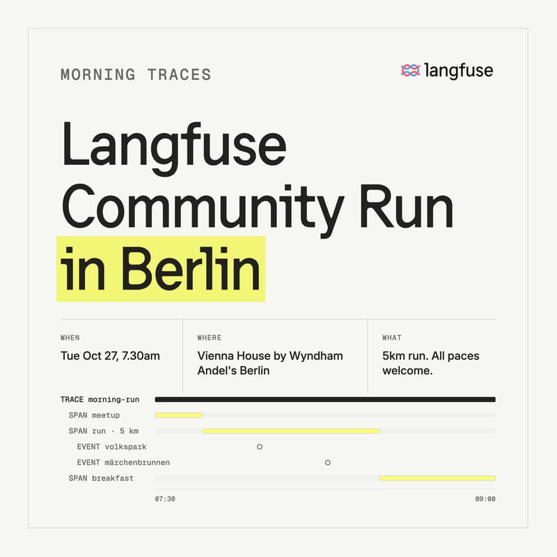 Cover Image for Morning Traces in Berlin (Langfuse Community Run)