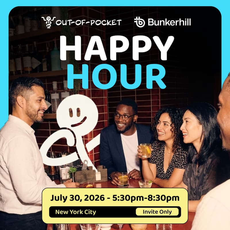 Cover Image for Out-Of-Pocket x Bunkerhill Health Happy Hour!
