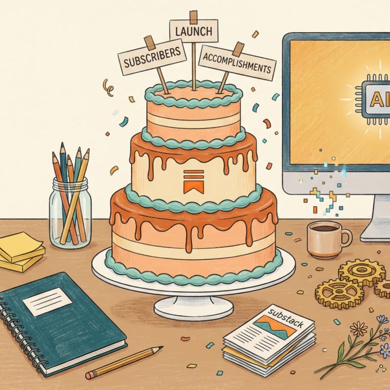 Cover Image for Wins & Wishes: A Substack Birthday Bash