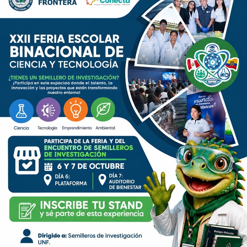 Cover Image for Feria Binacional de CTI y Semilleros de Investigación