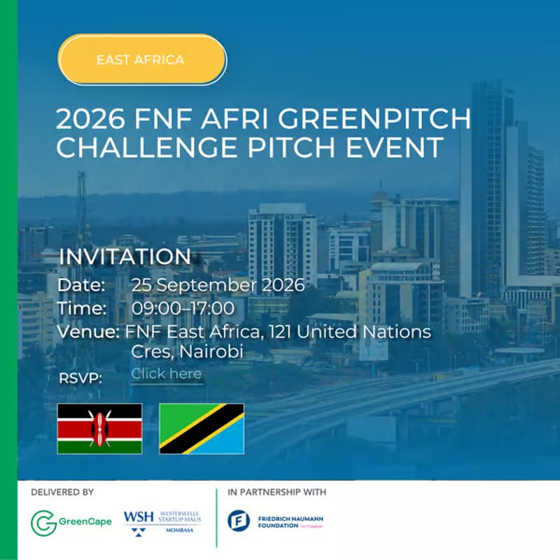 Cover Image for Afri-GreenPitch Challenge EA Pitch Event