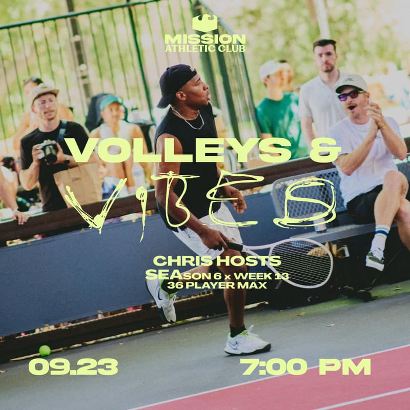 Cover Image for Volleys & Vibes Hosted by Chris: SZN 6 x WEEK 13