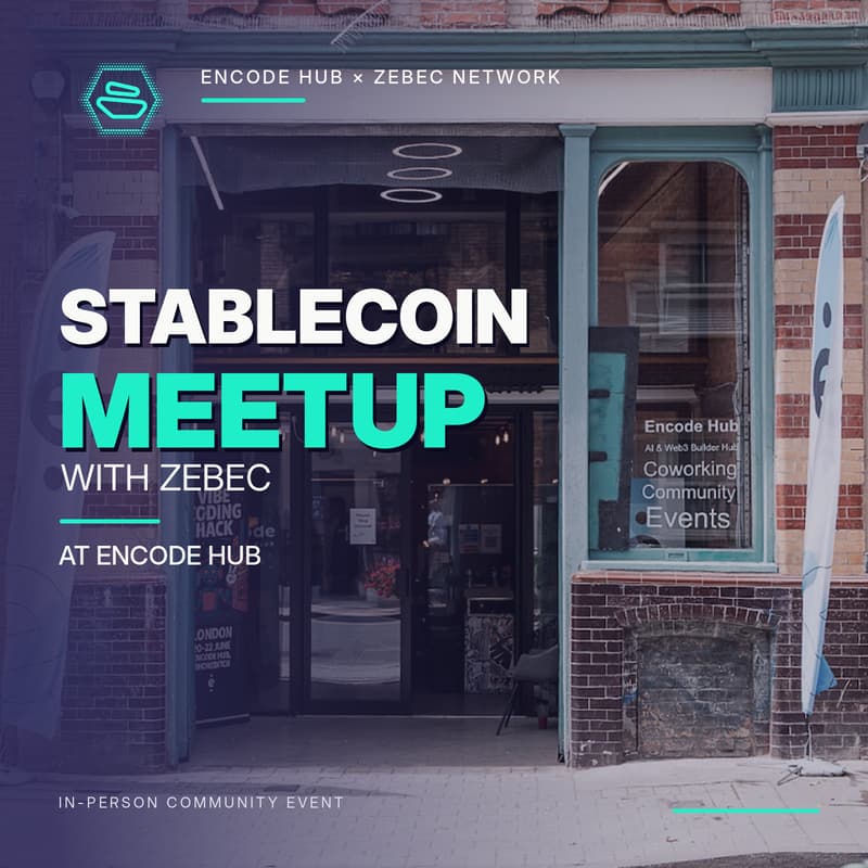 Cover Image for Stablecoin Meetup with Zebec