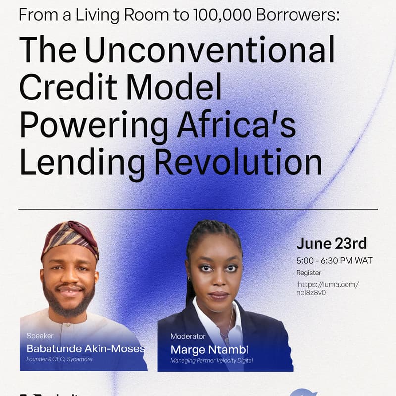 Cover Image for From a Living Room to 100,000 Borrowers: The Unconventional Credit Model Powering Africa's Lending Revolution