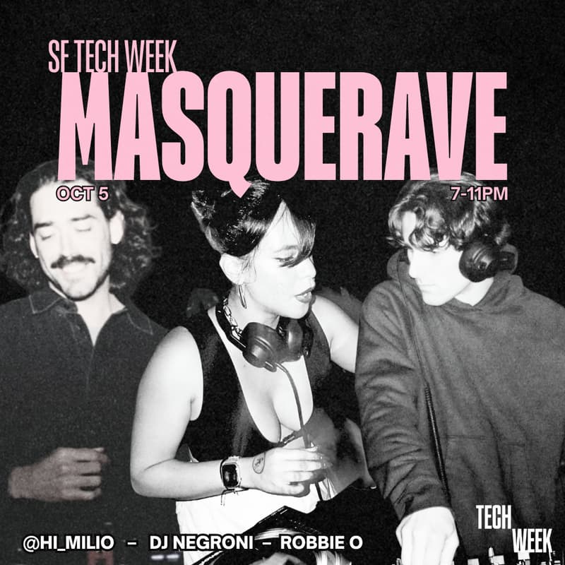 Cover Image for Kickoff DJ Set | A Tech Week Masquerave
