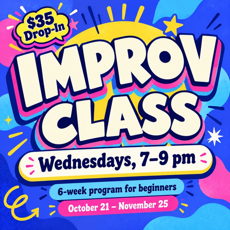 Cover Image for Improv Class for Beginners