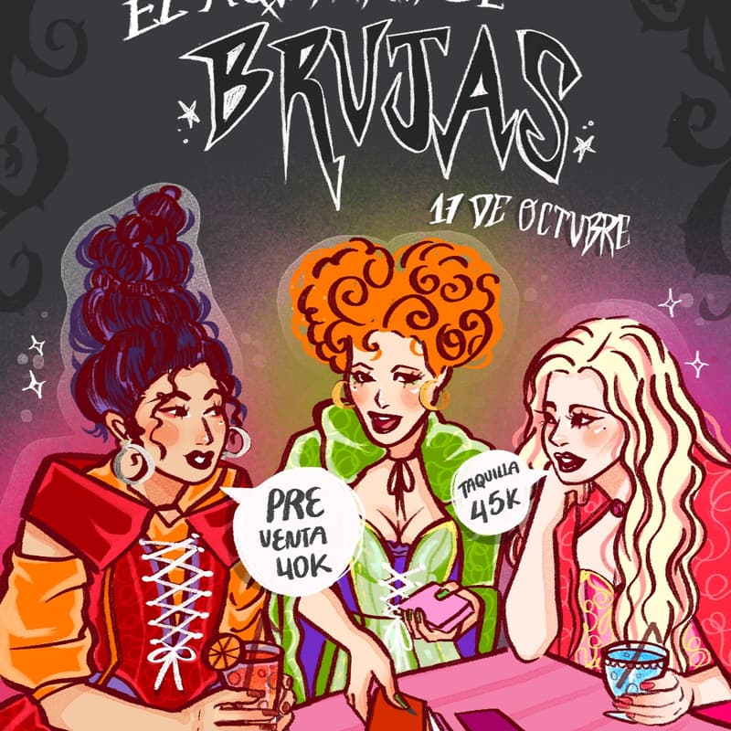 Cover Image for Fiesta de Brujas Sáficas: Full Perreo 🧙🏼‍♀️🔥
