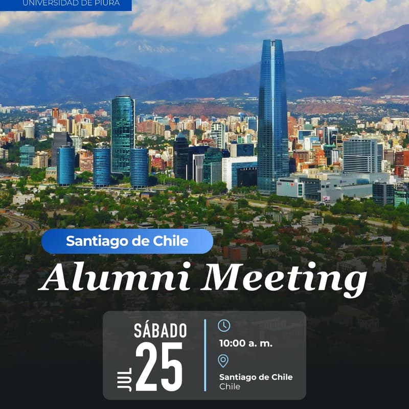 Cover Image for Meeting Internacional Alumni UDEP - Santiago de Chile (Chile)