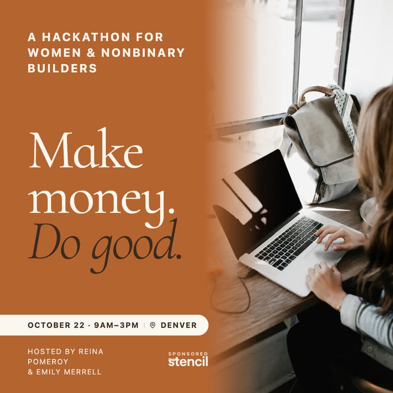 Cover Image for Hackathon: Make Money. Do Good.