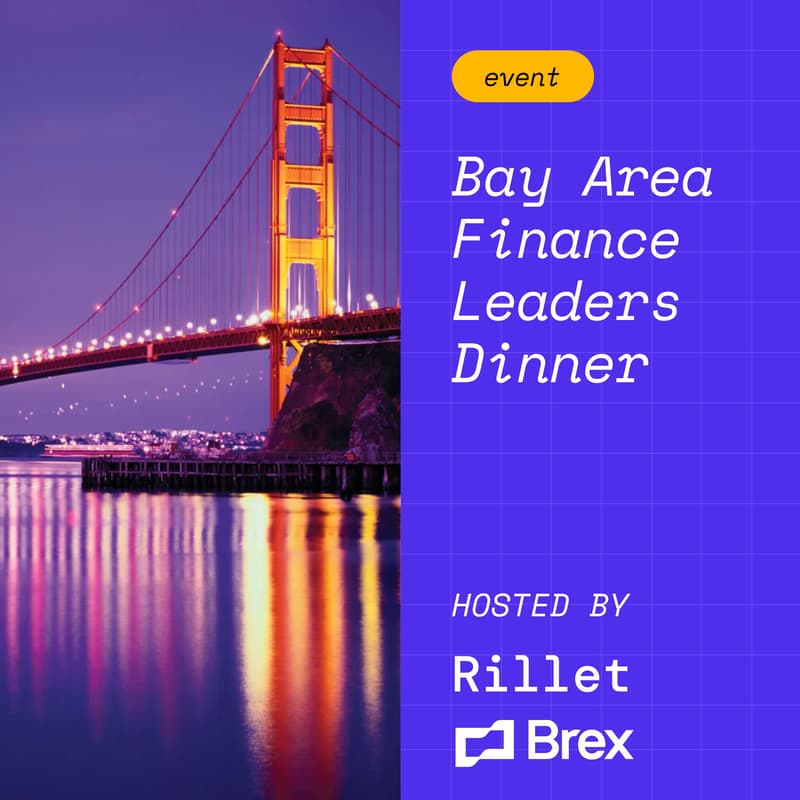 Cover Image for Finance Leaders Dinner w/ Rillet & Brex