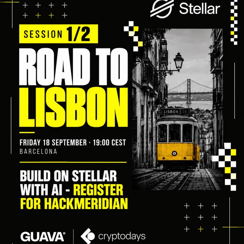 Cover Image for Stellar Barcelona Builders Evening x CryptoDays | Road to Lisbon | Meet, Build & Connect