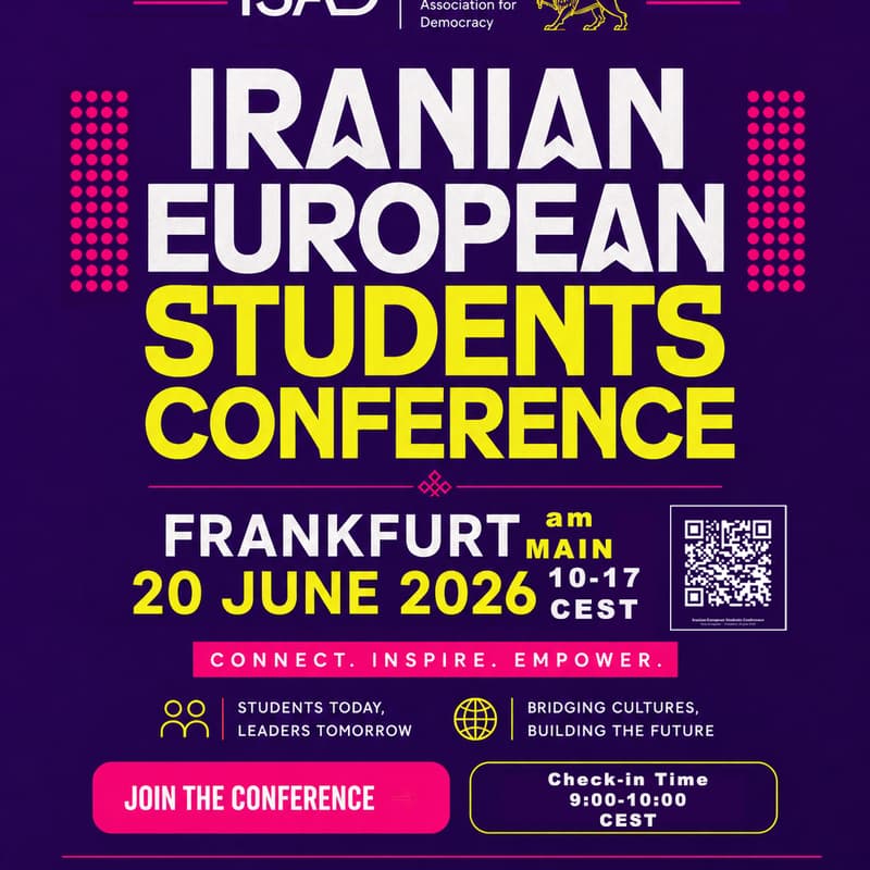 Cover Image for Iranian-European Conference - Frankfurt 2026