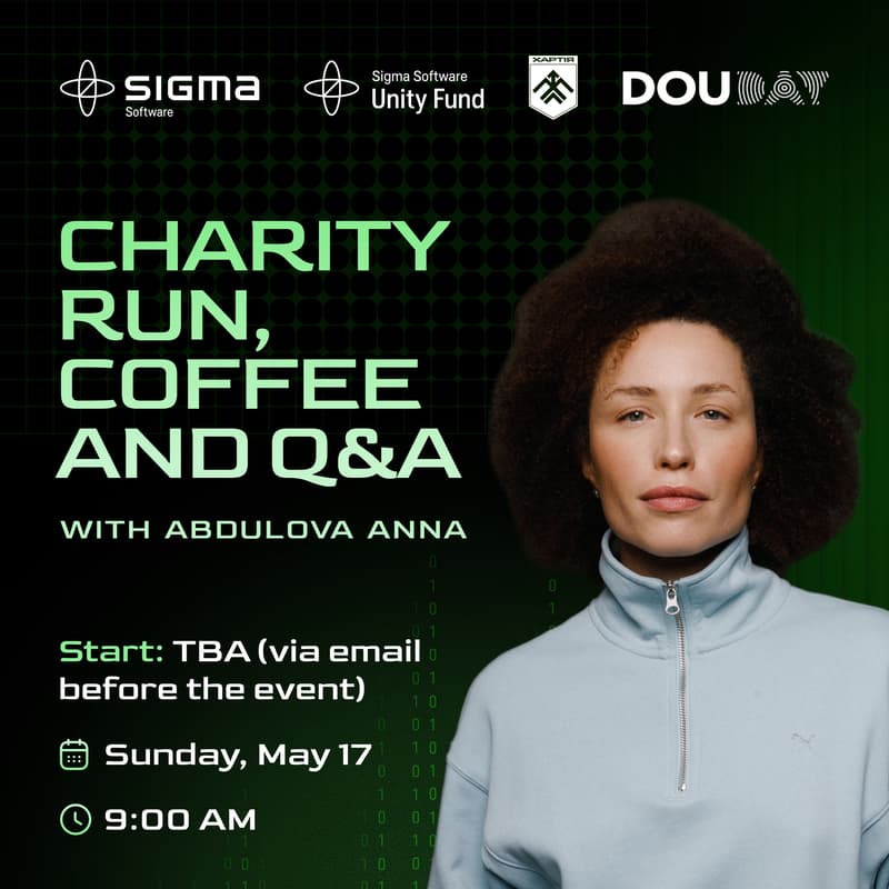Cover Image for Charity Run, Coffee and Q&A with Anna Abdulova