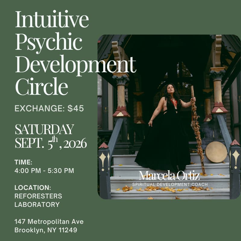 Cover Image for Intuitive Psychic Development Circle