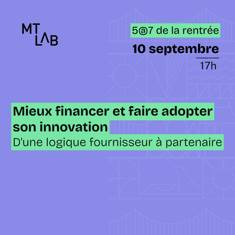 Cover Image for Mieux financer et faire adopter son innovation