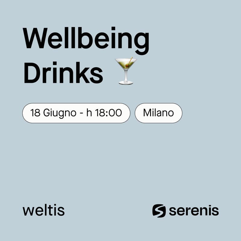 Cover Image for Wellbeing Drinks #2: mente, soldi e previdenza 🍸