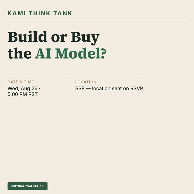 Cover Image for Build or Buy?: Evaluating AI Vendors and Tools for Life Sciences