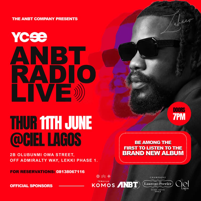 Cover Image for YCee: ANBT RADIO LIVE + ALBUM LISTENING