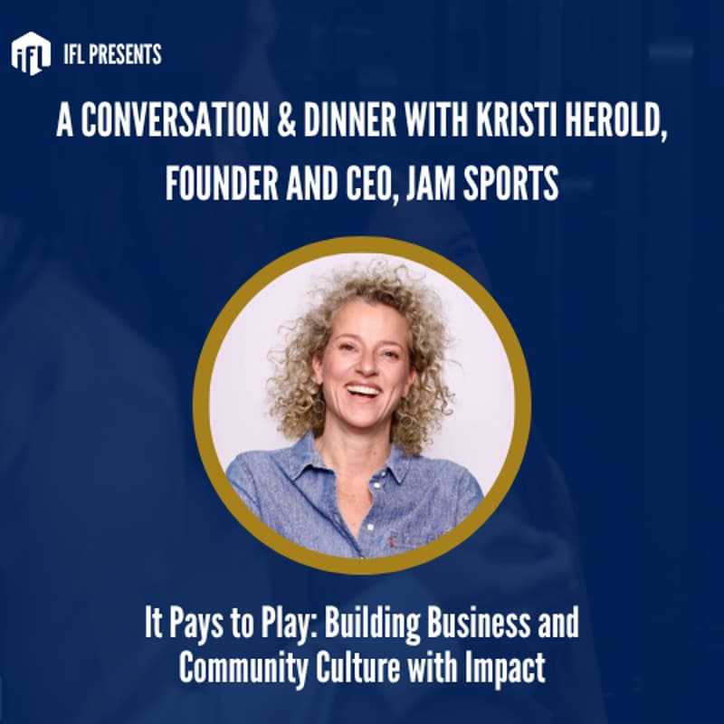 Cover Image for IFL Leadership Dinner w/ Kristi Herold