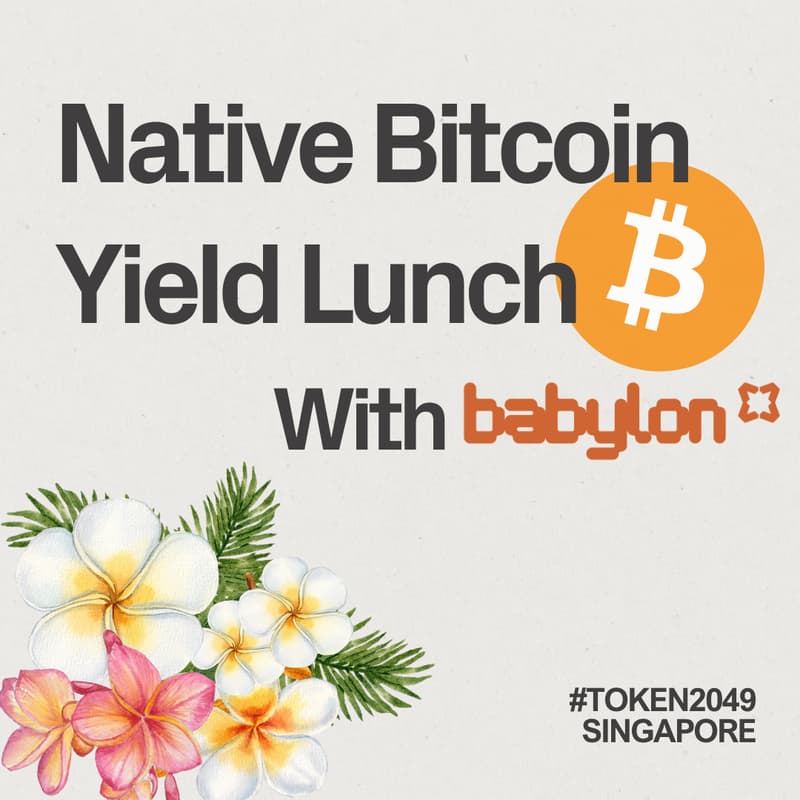 Cover Image for Native Bitcoin Yield Lunch with Babylon
