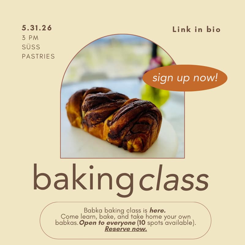 Cover Image for Babka Baking Class