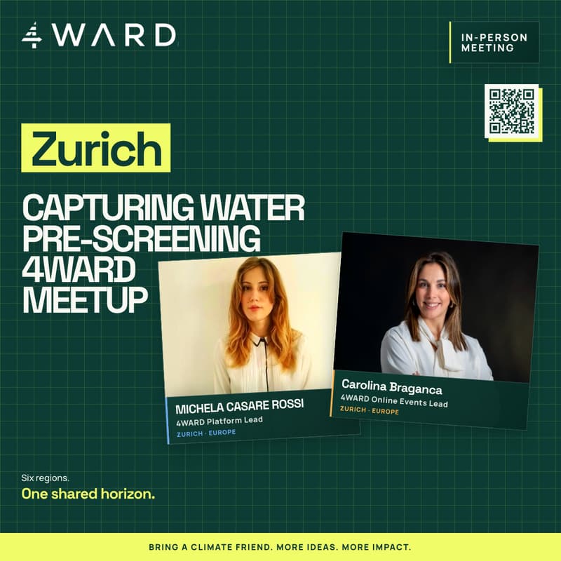 Cover Image for 4WARD Zurich x Films for Future: Water, Climate & the Power of Story