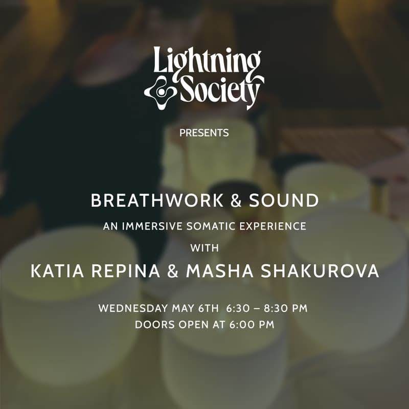 Cover Image for Breathwork & Sound: An Immersive Somatic Experience with Katia & Masha