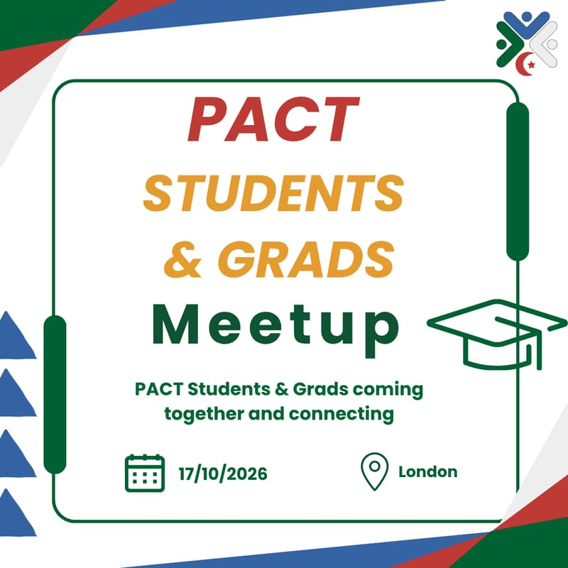 Cover Image for PACT Students & Grads Meetup