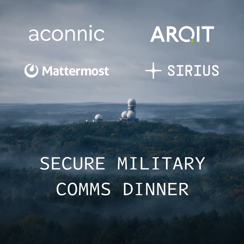 Cover Image for Secure Military Comms Dinner