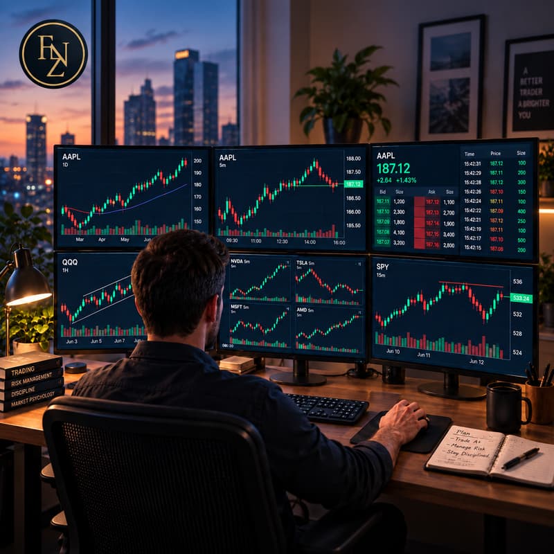 Cover Image for Trading Floor Afterwork: Strategies & Chart Analysis in Zurich