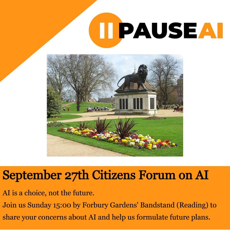 Cover Image for Reading Citizens Forum on AI
