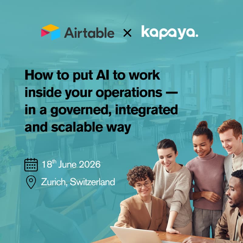 Foto de portada de Airtable BuilderBase Zürich