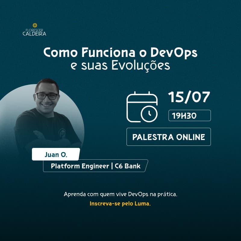 Cover Image for Live: Como funciona o DevOps e suas evoluções