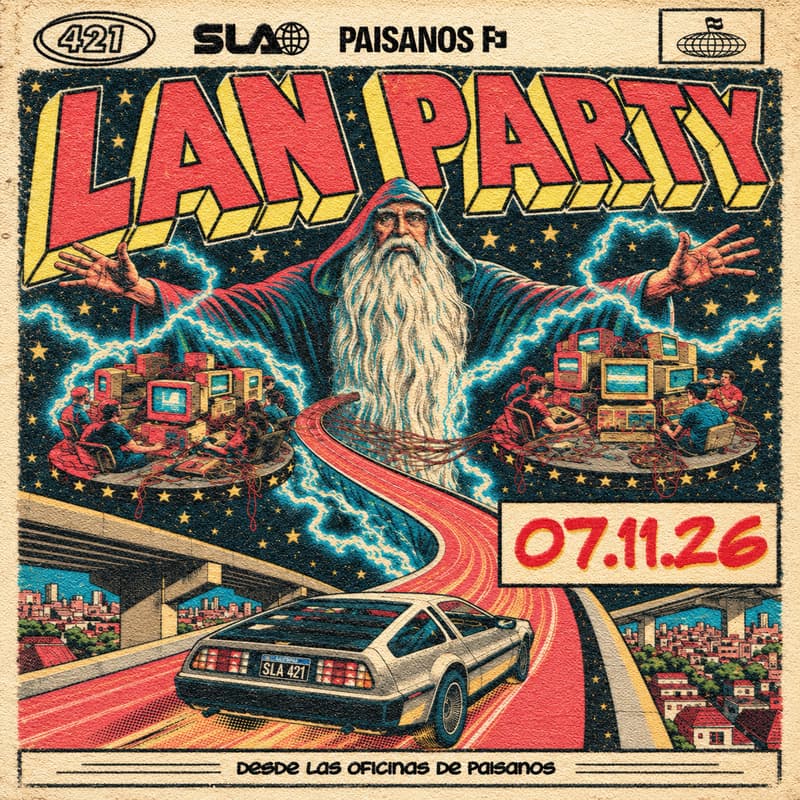Cover Image for LAN PARTY. La cultura de internet, en la vida real.