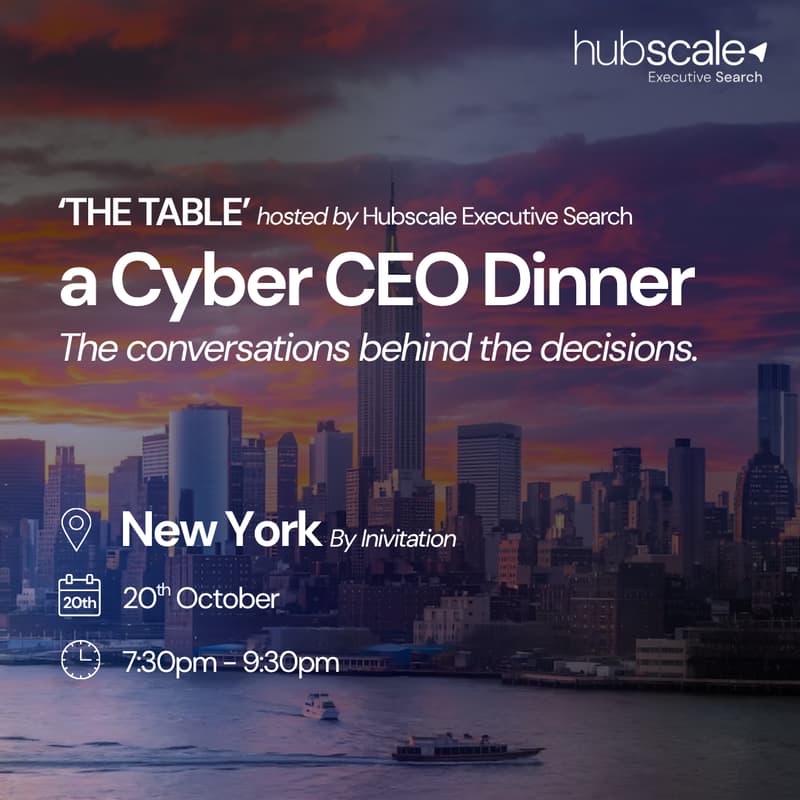 Cover Image for 'THE TABLE' a Cyber CEO Dinner