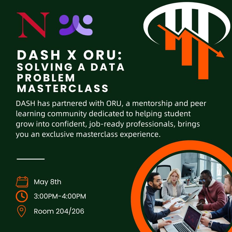 Cover Image for DASH x ORU: Solving a Data Problem Masterclass