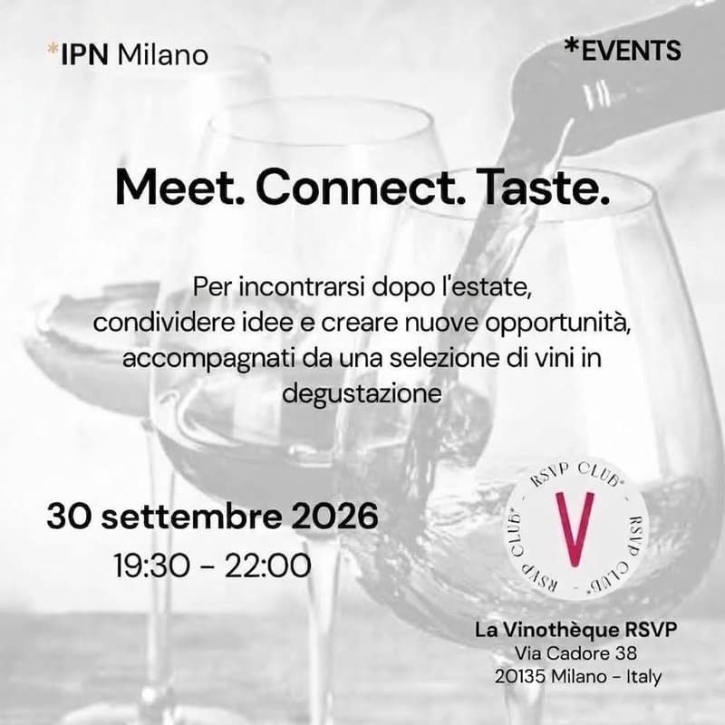 Cover Image for IPN Milano - Meet. Connect. Taste.