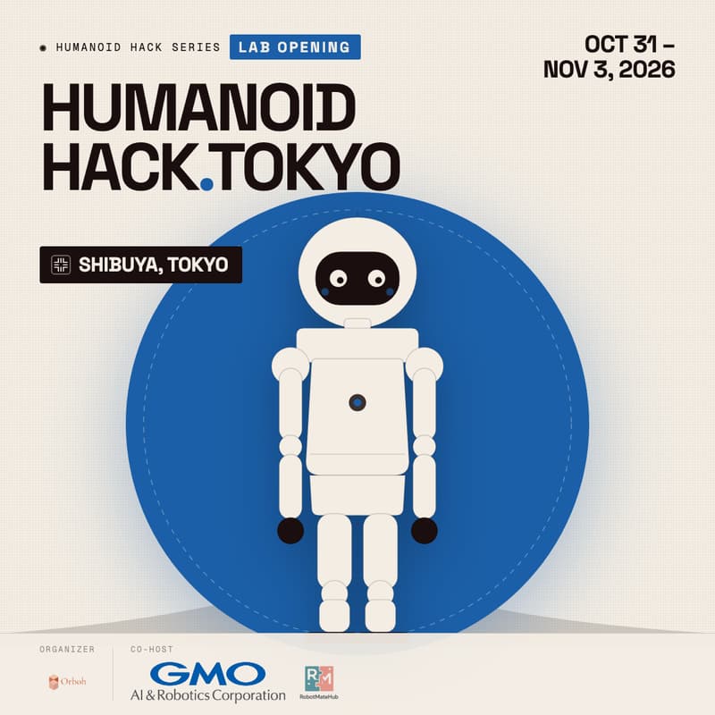 Cover Image for Humanoid Hack Tokyo 3 — GMOヒューマノイドラボ こけら落とし