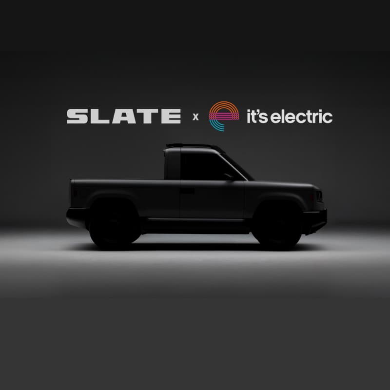 Cover Image for Slate + it's electric Built simple. Charged simple.