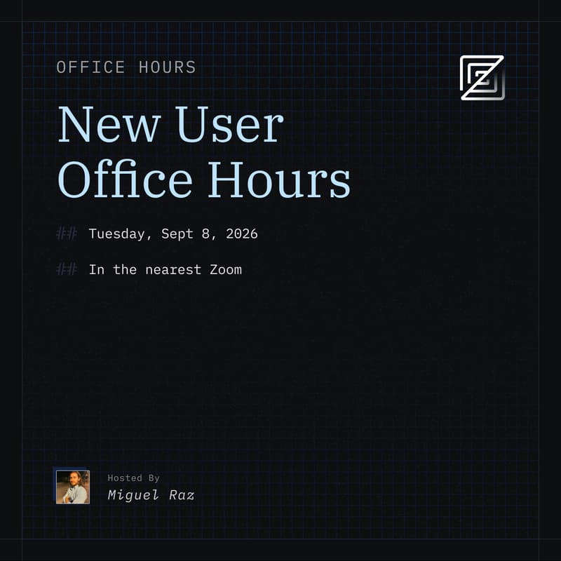 Cover Image for New User Office Hours