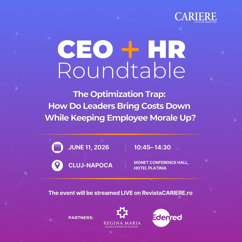 Cover Image for CEO+HR Roundtable Cluj-Napoca