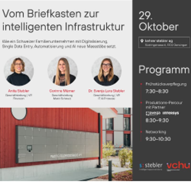 Cover Image for Business-Breakfast Vom Briefkasten zur intelligenten Infrastruktur