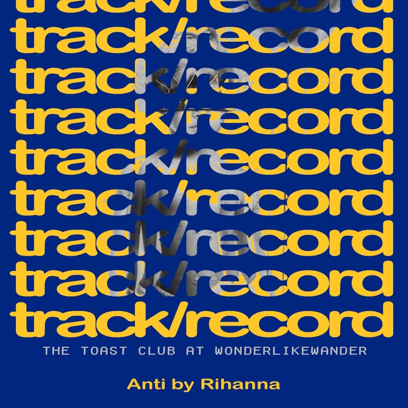 Cover Image for ANTI with track/record