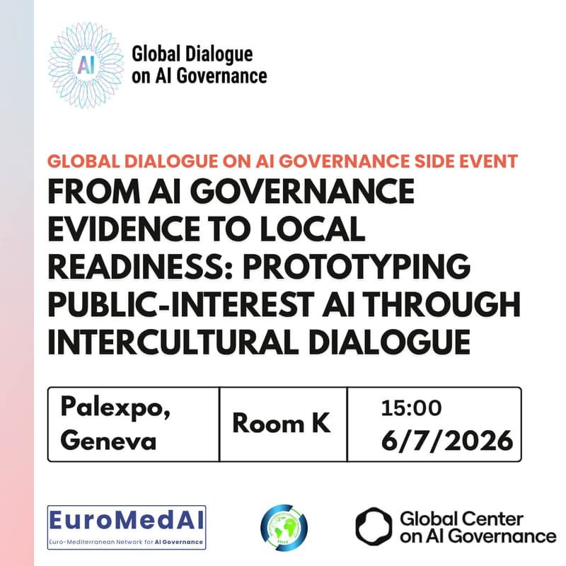 Cover Image for From AI Governance Evidence to Local Readiness: Prototyping Public-Interest AI through Intercultural Dialogue
