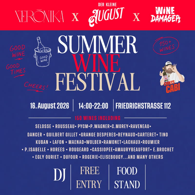 Cover Image for SUMMER WINE FESTIVAL / Verōnika x Der Kleine August x Wine Damager