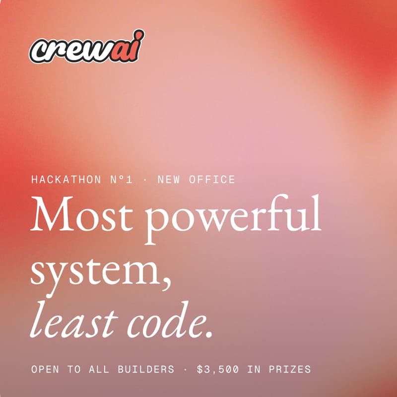 Cover Image for CrewAI Studio Hackathon
