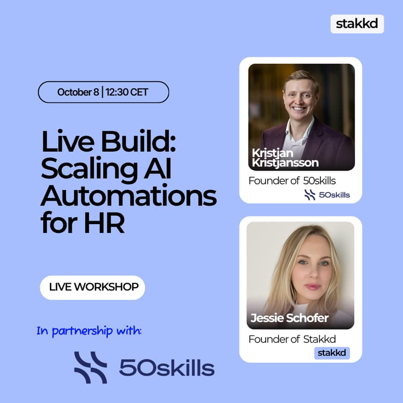 Cover Image for Live build: Scaling AI Automations for HR