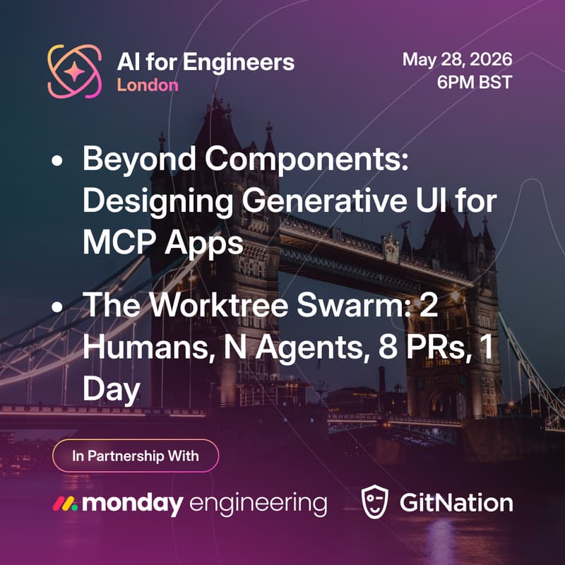Cover Image for AI Native Engineers London Meetup #3