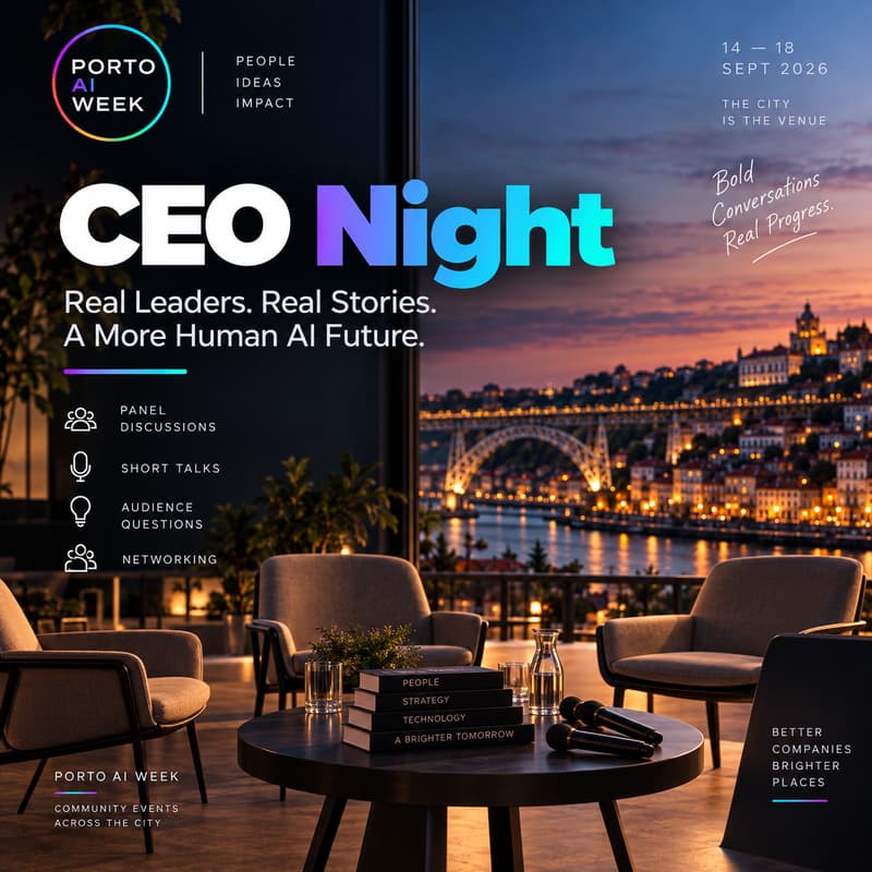 Cover Image for CEO Night - Porto AI Week