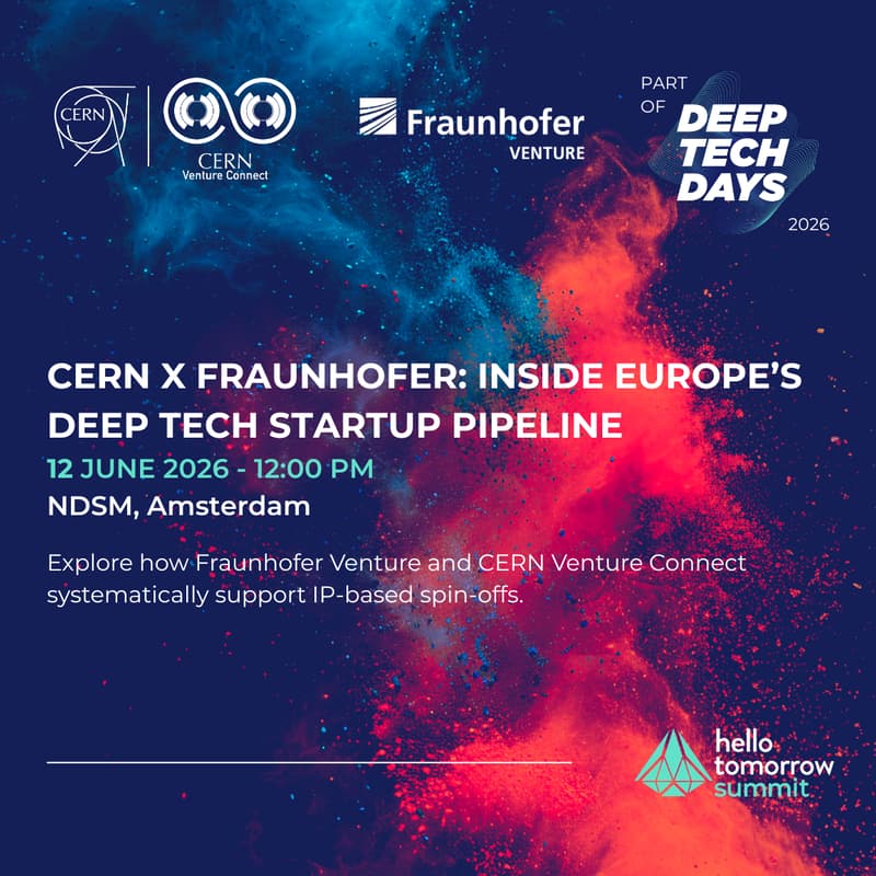 Cover Image for CERN x Fraunhofer: Inside Europe’s Deep Tech Startup Pipeline